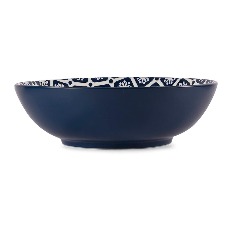 Cinnaflower Indigo Serving Bowl 2 PC