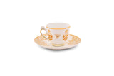 JANNAT - 12 PC. COFFEE CUP & SAUCER