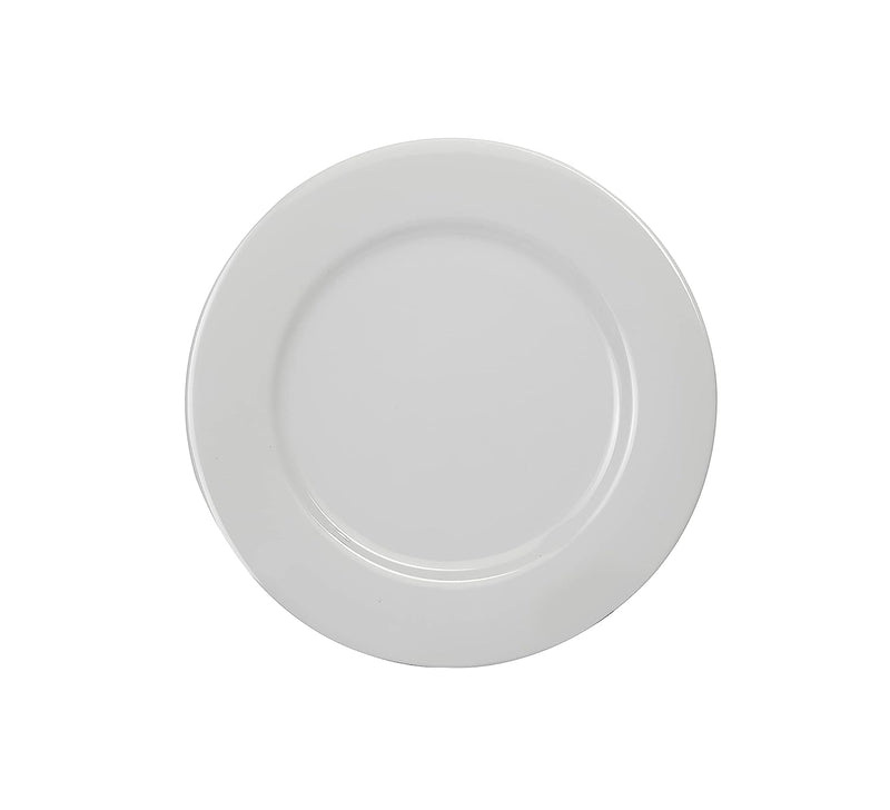 Side Plate Plain White 25Cm Set of 6Pcs