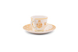 JANNAT - 12 PC. COFFEE CUP & SAUCER