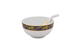Summer Gold Soup Bowl 6PC. & Soup Spoon 6 PC