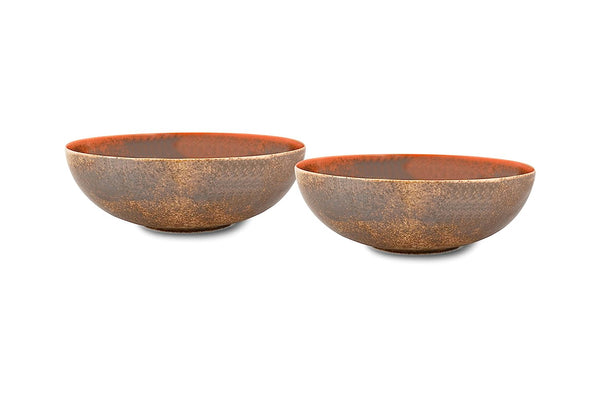 Sunset Specks Serving Bowl 2 PC