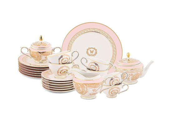 Mimosa Tea Set with Snack Service -24 Pc