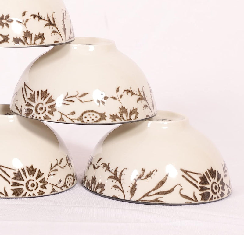 Sulur grey veg bowl set 6