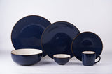 Rustic Navy Dinner Set 21pc.