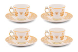 JANNAT - 12 PC. COFFEE CUP & SAUCER