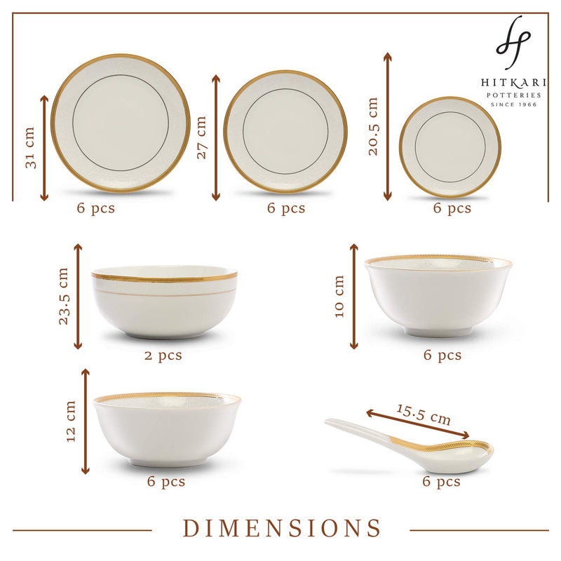 20861 Dinner set 33 pc.