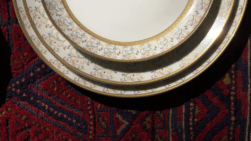 RAINBOW GOLD DINNER SET