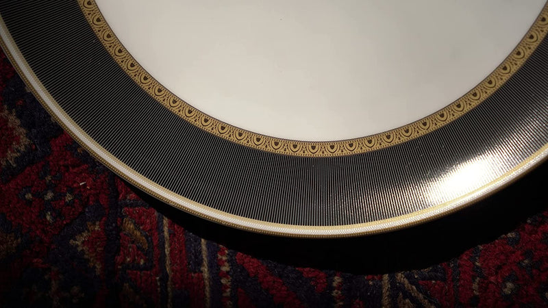 BLACK VELVET DINNER SET 33 PC