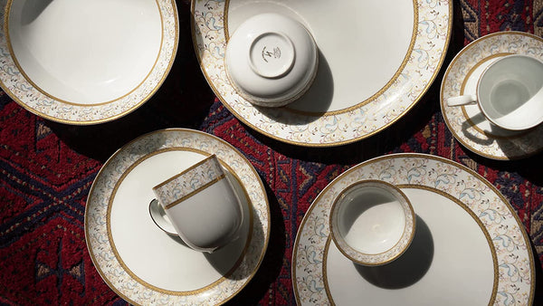 RAINBOW GOLD DINNER SET