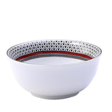 BURGUNDY DINNER SET 33 PCS