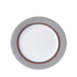 BURGUNDY DINNER SET 33 PCS