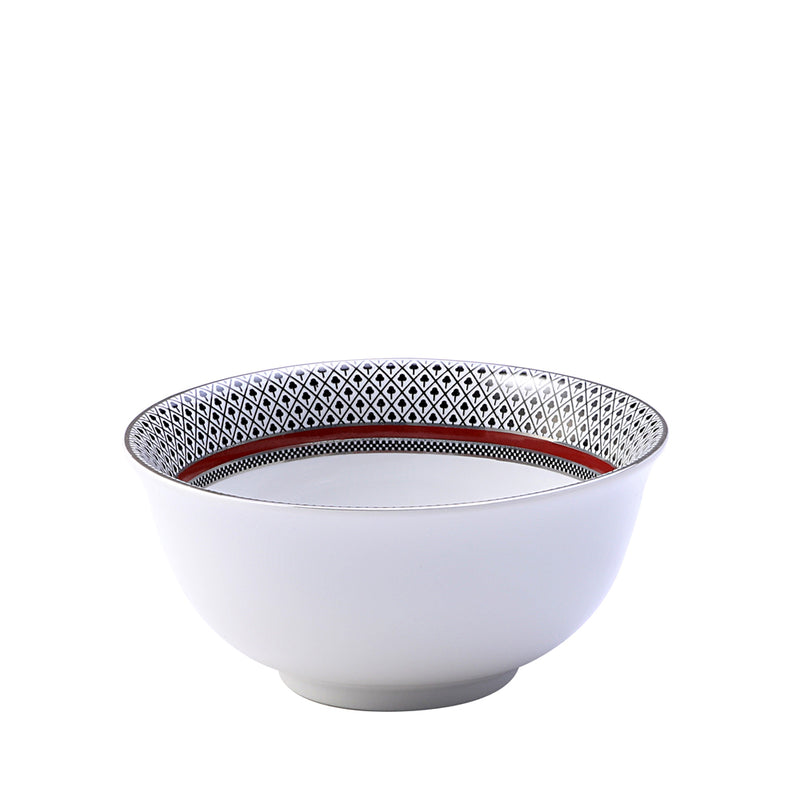 BURGUNDY DINNER SET 33 PCS
