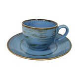 BLUE SKY - 12 PC. CUP AND SAUCER SET
