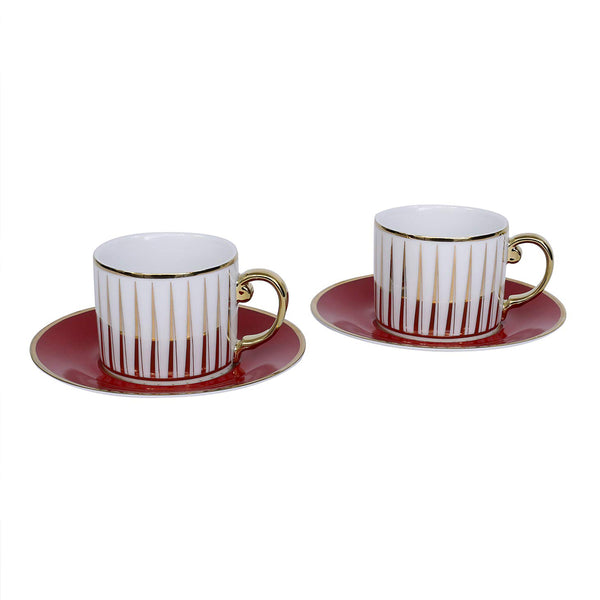 CUP AND SAUCER SET OF 2