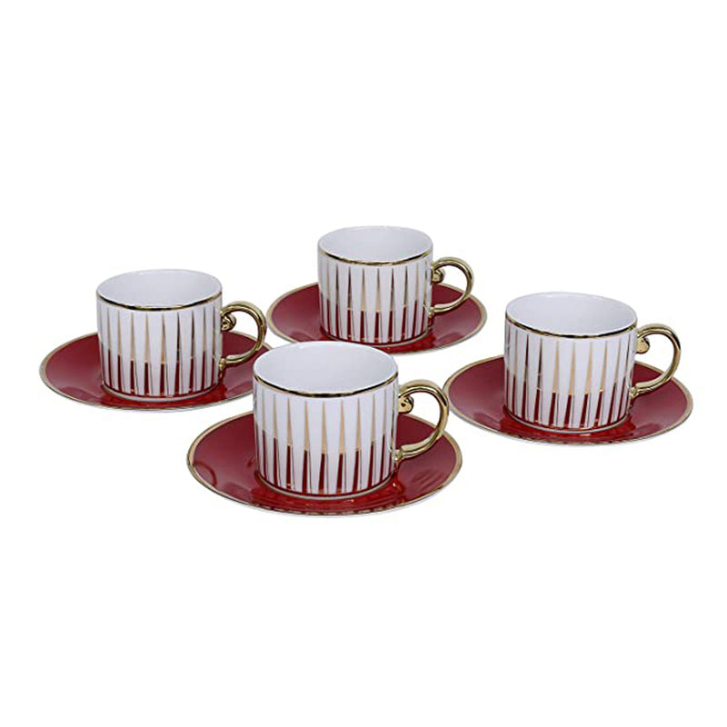 CUP AND SAUCER SET OF 4