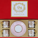 MIMOSA - DEMITASSE SET OF 4