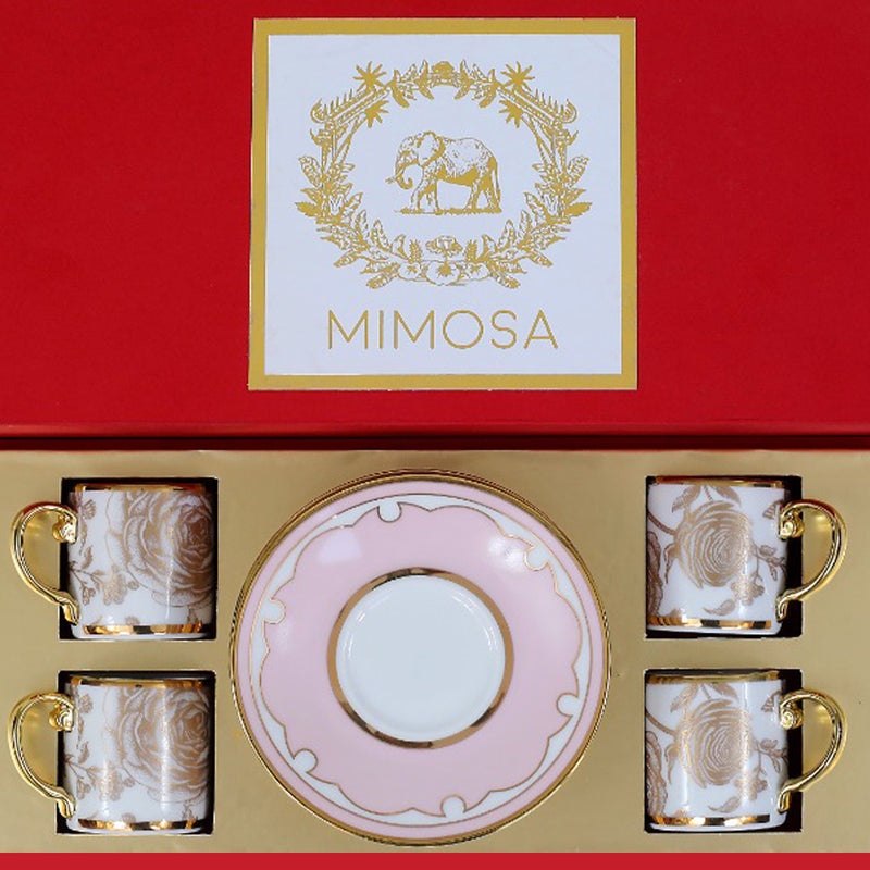 MIMOSA - DEMITASSE SET OF 4