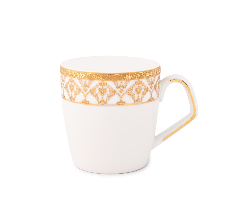 Golden Glory Coffee Mug Set of 6pc