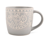 MILA LIGHT GREY - 6 PC. MUG SET
