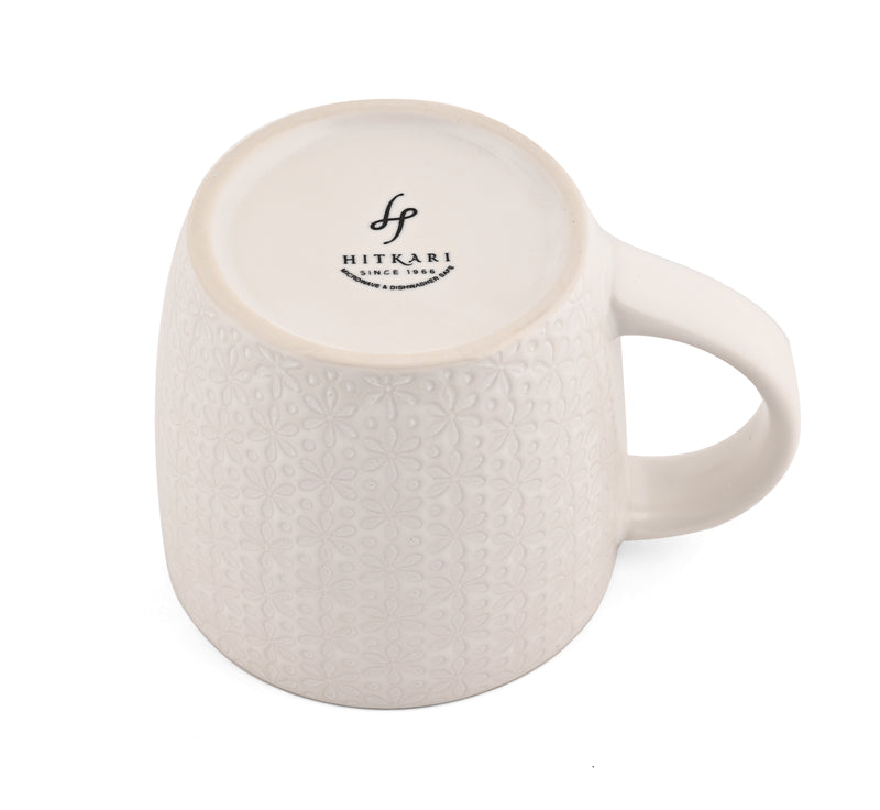 BLOOMA WHITE - 6 PC. MUG SET