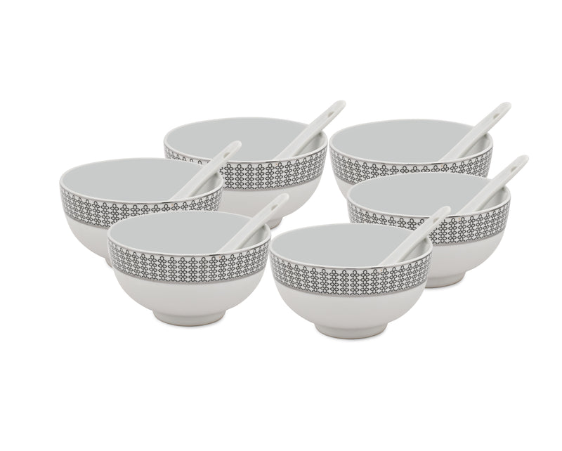 Windsor Soup Bowl 6PC. & Soup Spoon 6 PC