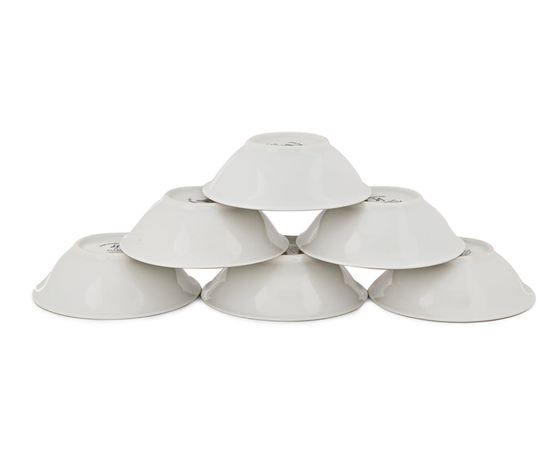 11545(gold) Veg Bowl Set of 6 Pc.