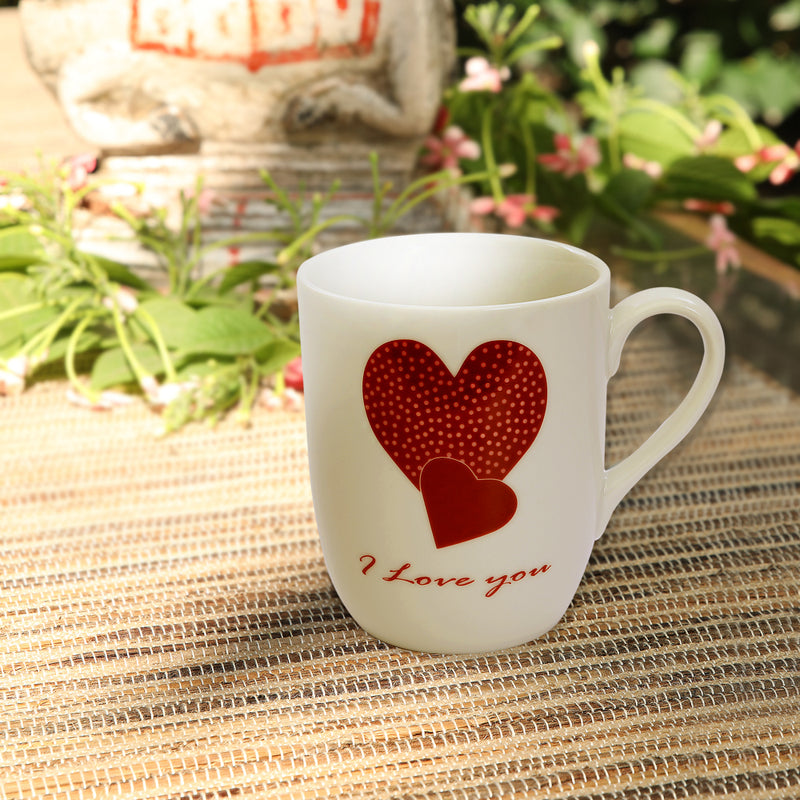 I LOVE YOU - 2 PC. MUG SET