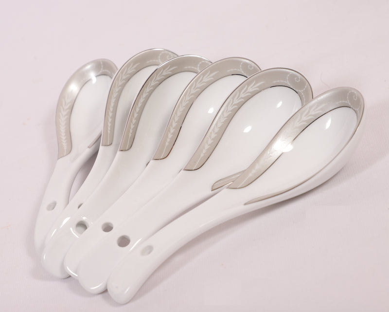 16201 B Soup Bowl 6PC. & Soup Spoon 6 PC