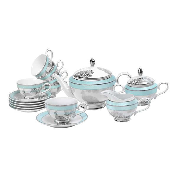 JAHANARA - 17 PC. TEA SET