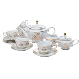 JANNAT - 17 PC. TEA SET