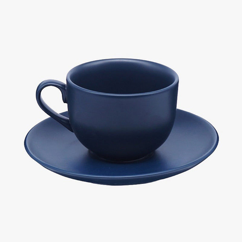 MATT NAVY - 12 PC. CUP AND SAUCER SET