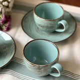 NOSTALIGIA TIFFANI - 12 PC. CUP AND SAUCER SET