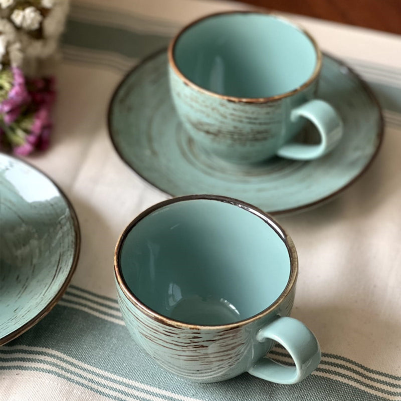 NOSTALIGIA TIFFANI - 12 PC. CUP AND SAUCER SET