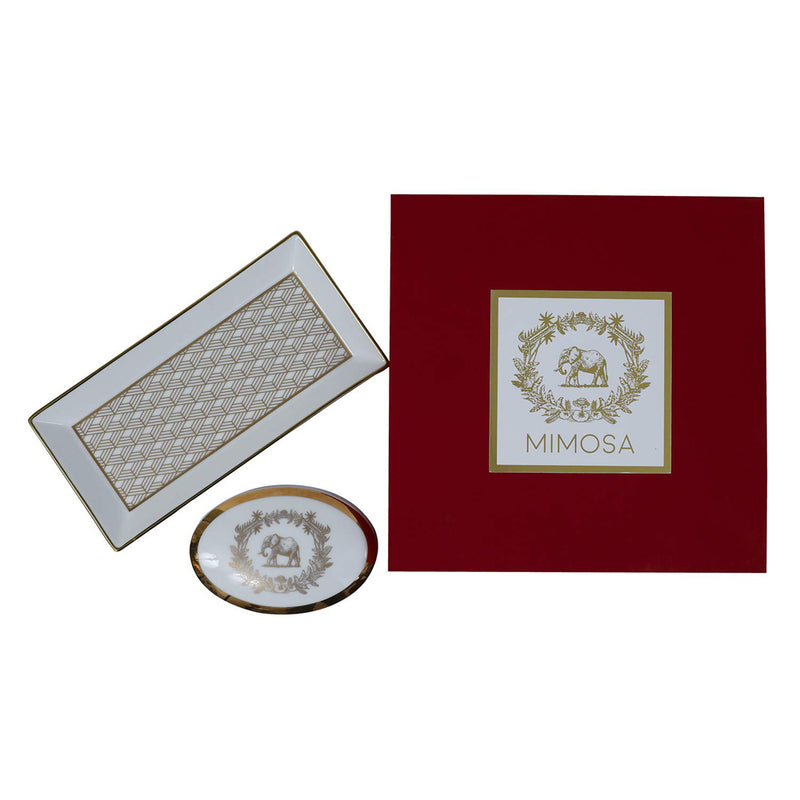 TRINKET TRAY AND BOX
