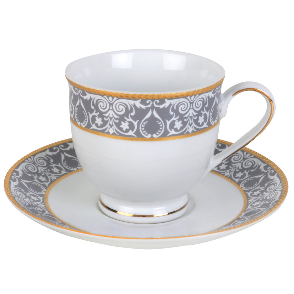 VERONA 12 PC. CUP AND SAUCER SET Hitkari Potteries