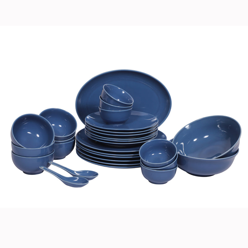 BLUE OCEAN - 33 PC. DINNER SET