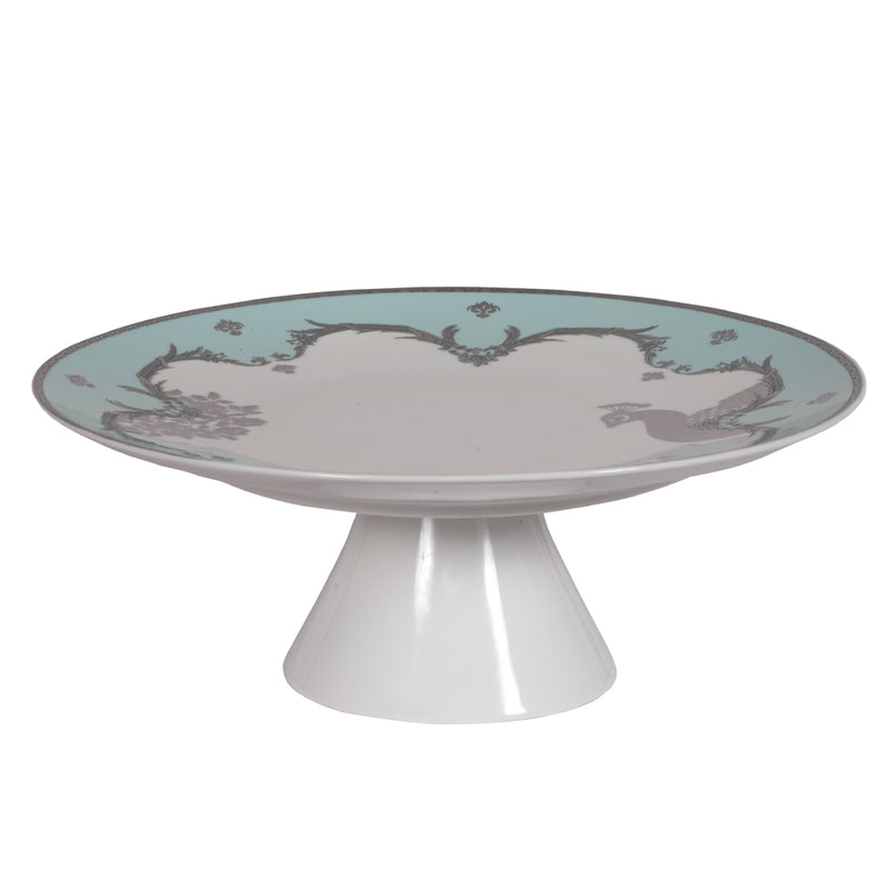 JAHANARA CAKE PLATE WITH STAND 28CM- 1 PC.