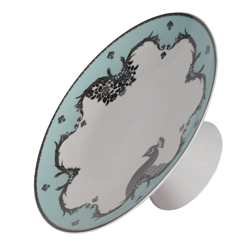 JAHANARA CAKE PLATE WITH STAND 28CM- 1 PC.