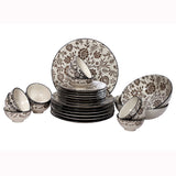 SULUR GREY - 21 PC. DINNER SET